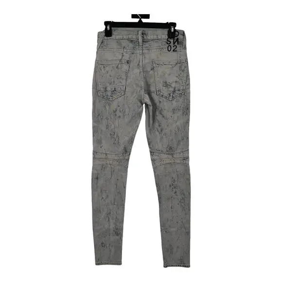 Hudson jeans Blinder V2 Biker distressed skinny gray size 29 - Picture 5 of 9